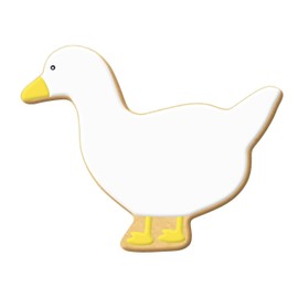 Duck Cookie Cutter 3 Inch - Made in the USA – Foose Cookie Cutters Tin Plated Steel Duck Cookie Mold