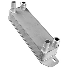 Cooling Trans Oil Cooler Fit for Ford F-250 F-350 Super Duty 6.2L 6.7L 2017-2022, Transmission Oil Cooler Replace HC3Z-7A095-B HC3Z7A095B