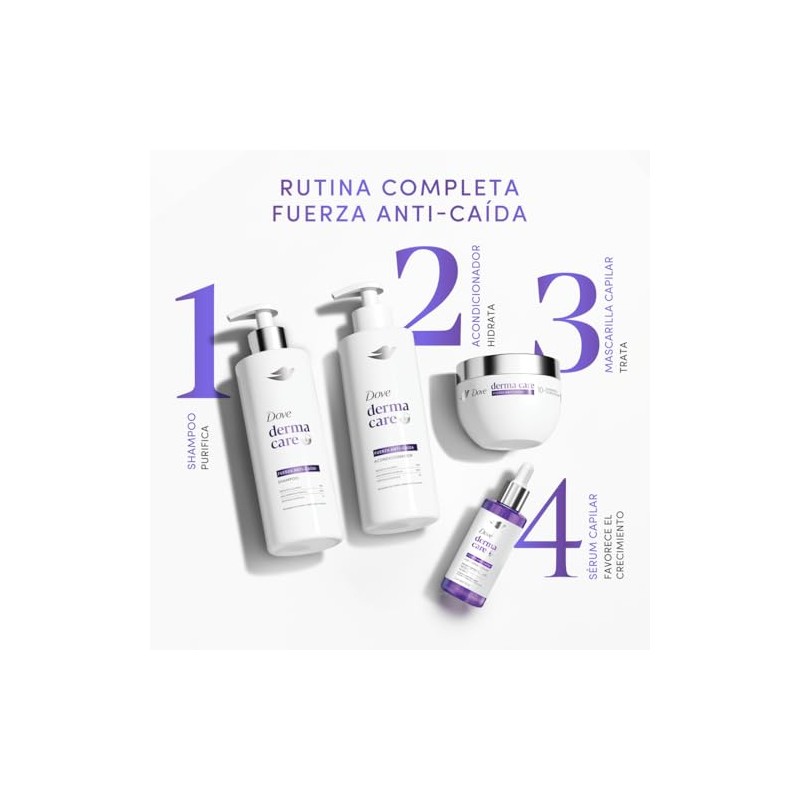 DOVE Shampoo Derma Care Fuerza Anti-Caída 675 mL