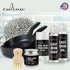 Culina Cast Iron Soap & stick & Conditioning Oil &
