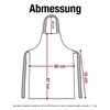 Geschenk mit Namen personalisiert by Shirtracer - Apron - Baking