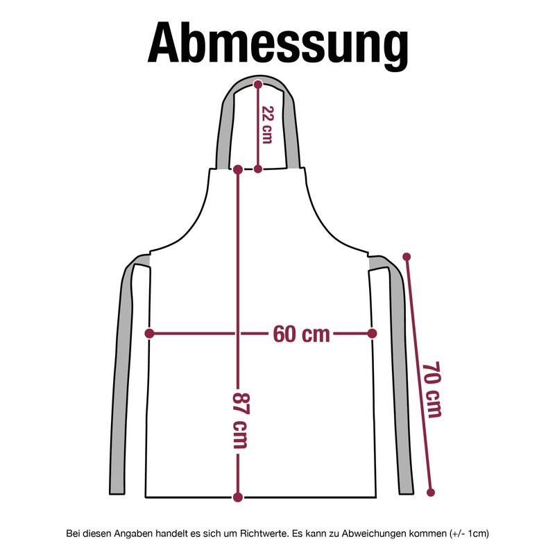 Geschenk mit Namen personalisiert by Shirtracer - Apron - Baking