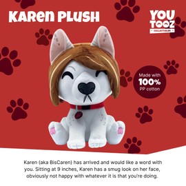 Youtooz - Peluche Karen de peluche de 9 pulgadas, colecci n de peluche suave Karen de MisterMainer, por Youtooz Plush Collection