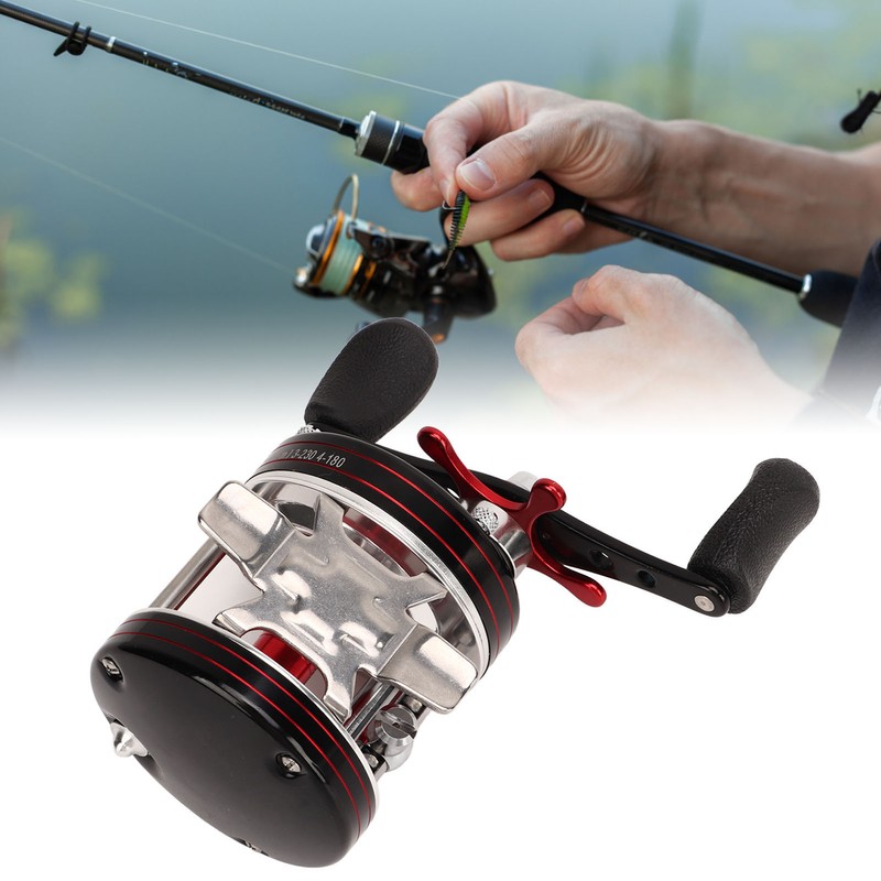 Baitcasting Fishing Reel Metal Baitcasting Reel All Metal Drum Transverse