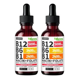 Nusava Complejo De Vitamina B12 Liquido Hecho En Usa                                                                                                  