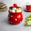 City to Cottage® Red and White Polka Dot Handmade Hand