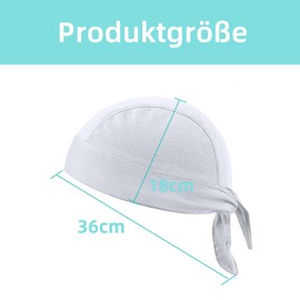 CLKE Pack of 3 Bandana Cap Under Cycling Helmet Headscarves Bicycle Hat Headscarf Sports Bandana Cap Head Scarf Men Women for Swimming Jogging Running Hiking Mountain Walking Cycling and Motorcycle,