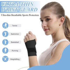 KIRZAX Handgelenkbandage, 2er Pack Handgelenkstützbandage Handgelenkbandage Fitnessstudio Geeignet für Sport Fitness Hausarbeit
