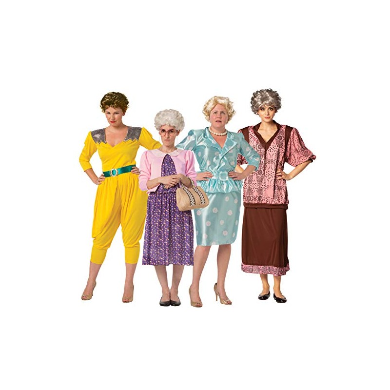 Rasta Imposta Blonde Betty Short Wavy Curls Costume Ditzy Wig,