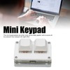 Mini Keypad 2 Keys USB Red Switch Plug and Play