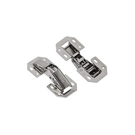 2x 90 Degree Easy Mount Concealed Kitchen Cabinet / Cupboard Sprung Door Hinges