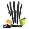 dearithe Kitchen Knife Set 7 Piece, High Carbon Stainless Steel