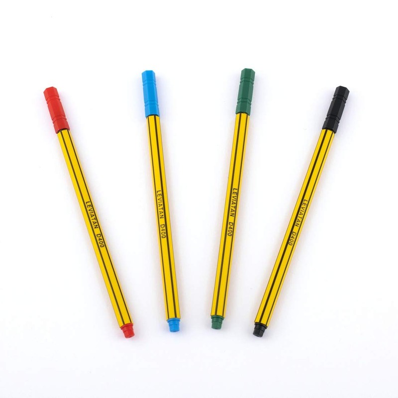 LEVIATAN D400 Fineliner Set 10 Colors - Fine Line Pen