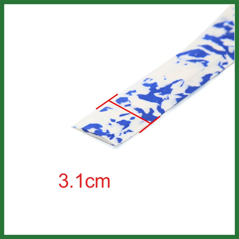Motoforti 2 Pcs Blue White Anti Slip Handlebar Tape Bar
