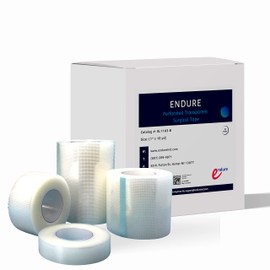Endure Altape, 6 Pack Surgical Medical Transparent Plastic Tape, Perforated (2 Inches Width x 10 Yards Length)