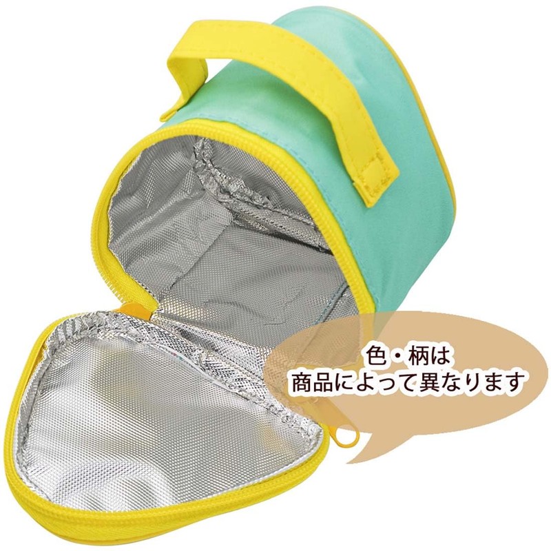 Skater KONC2-A Insulated Rice Ball Shaped Lunch Bag, Rice Ball