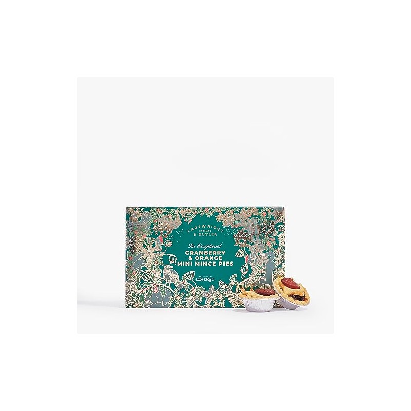 Cartwright & Butler | Cranberry & Orange Mini Mince Pies