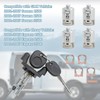 Ignition Switch Lock Cylinder With 4 Door Lock Cylinder Compatible