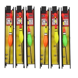 Hezhou 6-Piece Fishing Floats Set Fishing Floats Fishing Floats Set with Plumb Lead, Fishing Line and Hook (5#, 7#, 9#) for Coarse Fish, Trout, Eel, Zander, Ideal for Lake, River, Stream and Pond (1#)