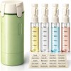Juego De 16 Botellas De Viaje De Silicona, Contenedor De