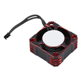 RC Cooling Fan Aluminum 32000RPM 25x25MM Remote Control Vehicle Heat Dissipation Fan RC Electronic Speed Controller Powerful Metal Fan for 1/10 1/8 1/12 Scale RC Car Small Lightweight Easy to Install