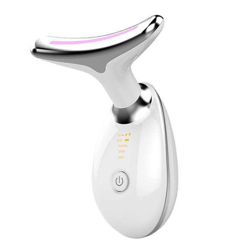 Neck Lifting Massager Colorful Lights Improve Absorption Neck Skin Tightening