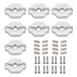 AUTOVIC Heavy-Duty ATV Tie Down Anchors Kit Aluminum Anchor Accessories for CF Moto UTV/ATV 8pcs Low-Profile Design Stronger Clamping Force Mounts 8pcs
