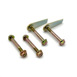 Generic Region Offroad Upper Control Arm Bolts with Flag Nuts compatible with Jeep Wrangler TJ LJ 1997-2006