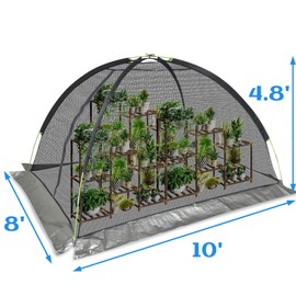 Garden Netting Plant Cover from Sun Reusable Bird Netting Crop Cages for Garden Plant Shade for Plants Protector for Fruits Trees Bush Netting Mesh for Garden Net 10X8X4.8FT