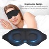 Sleep Eye Mask for Side Sleeper with Adjustable Elastic Strap,