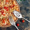2PCS Joey Doesn't Share Food Funny Stainless Steel Spoon Fork