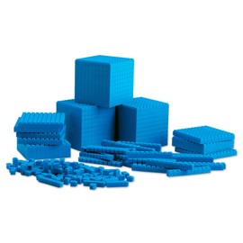 Learning Resources Interlocking Base 10 Class Set, Multi (LER6358), 10 L x 10 W x 10 H mm