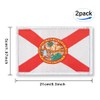 Overdecor Florida Flag Patch Tactical Military Patches - Hook and
