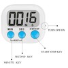 ZILLEEN Kitchen Timer Digital with Magnetic Back for Kids Classroom,
