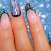 Bluesky Gel Nail Polish, Elektra Galaxy 6, Purple/Multi-Glitter, UV/LED Soak-Off