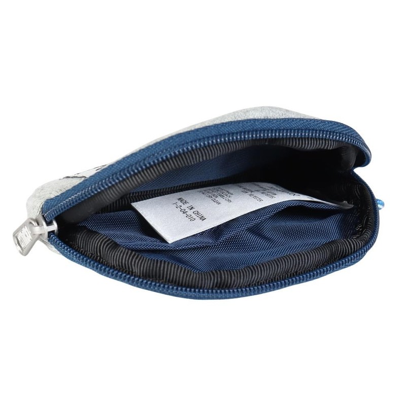 Half Round Coin Pouch Sweatshirt, H/Gray, One size