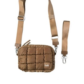The Iris Accessory Puff Bag (#24231) - Crossbody Bag:_Black