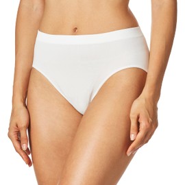 Bali Women's One Smooth U All Over Smoothing Hi Cut, White, Medium/6