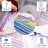 15 Stück Dokumententasche mit Reißverschluss A4+A5+A6, Zipper Beutel Wasserdichter Dokumentenbeutel