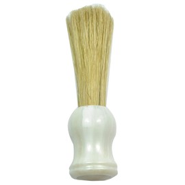 Golddachs Babier Shaving Brush 100% Plastic Pig Bristles White