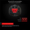 Bike Helmet with USB Rechargeable Light Safety Helmet Adjustable Mountain