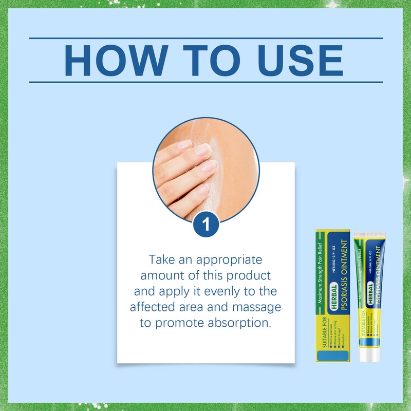Anti Fungal Skin Cream，Psoriasis and Eczema Soothing Ointment, Dermatitis and