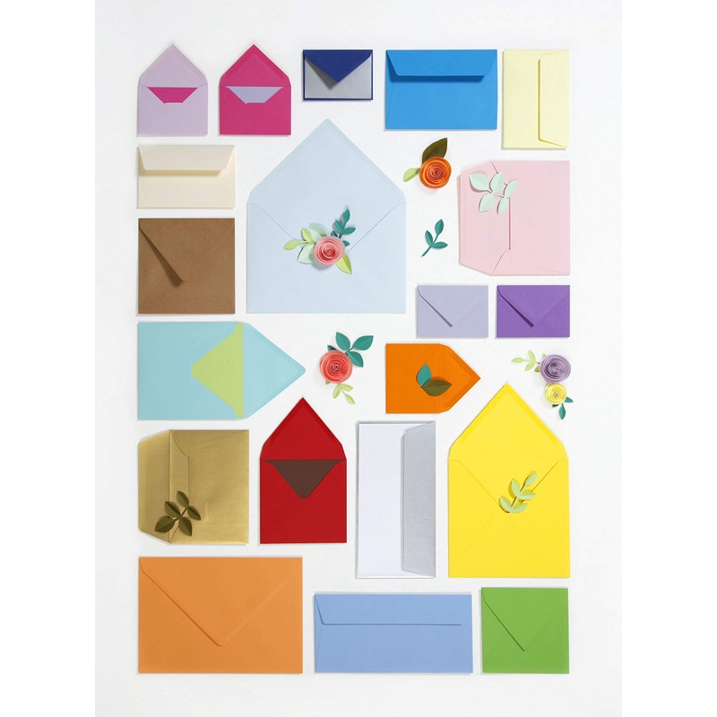 Clairefontaine Pollen Writing Paper, 21 x 29.7 cm, blue