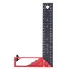 Woodworking Straight Angle Ruler 30° 45° 90° 3mm Thickness Adjustable