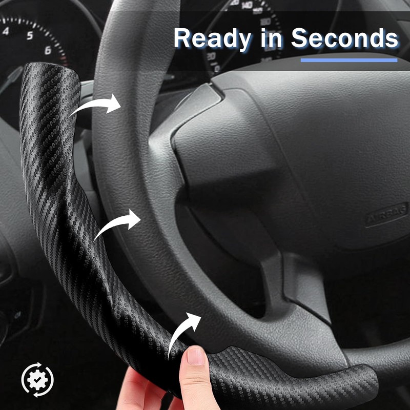 Steering Wheel Cover for Ford Escape 2013-2016/ Focus 2012-2014/ C-MAX