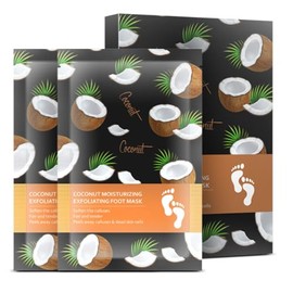 4pcs Foot Mask- Lavender + green tea + aloe + coconut