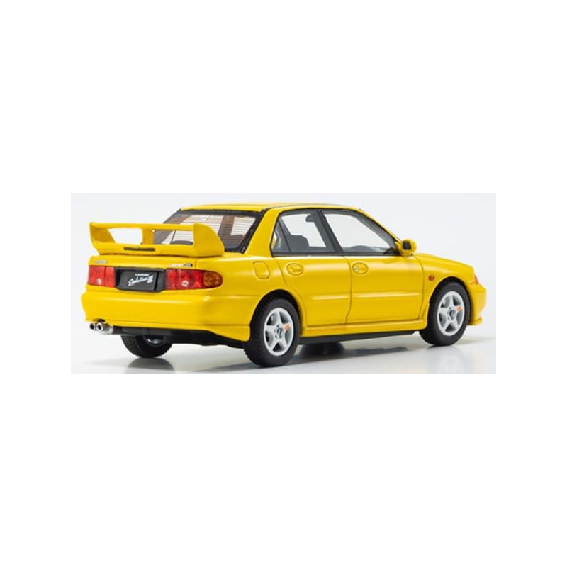 Kyosho Original 1/43 Mitsubishi Lancer Evolution III Yellow Finished Product