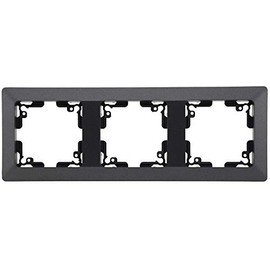 Milos Socket Switch Button Sets I Anthracite