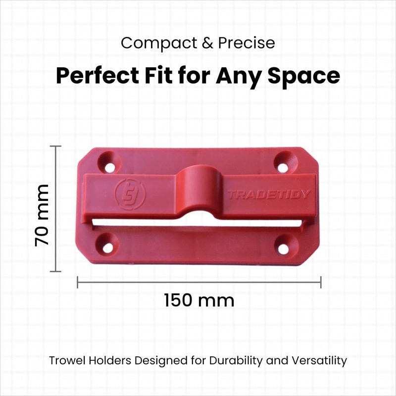 Trowel Holder ABS for Plasterers & Tilers 2-Pack – TradeTidy