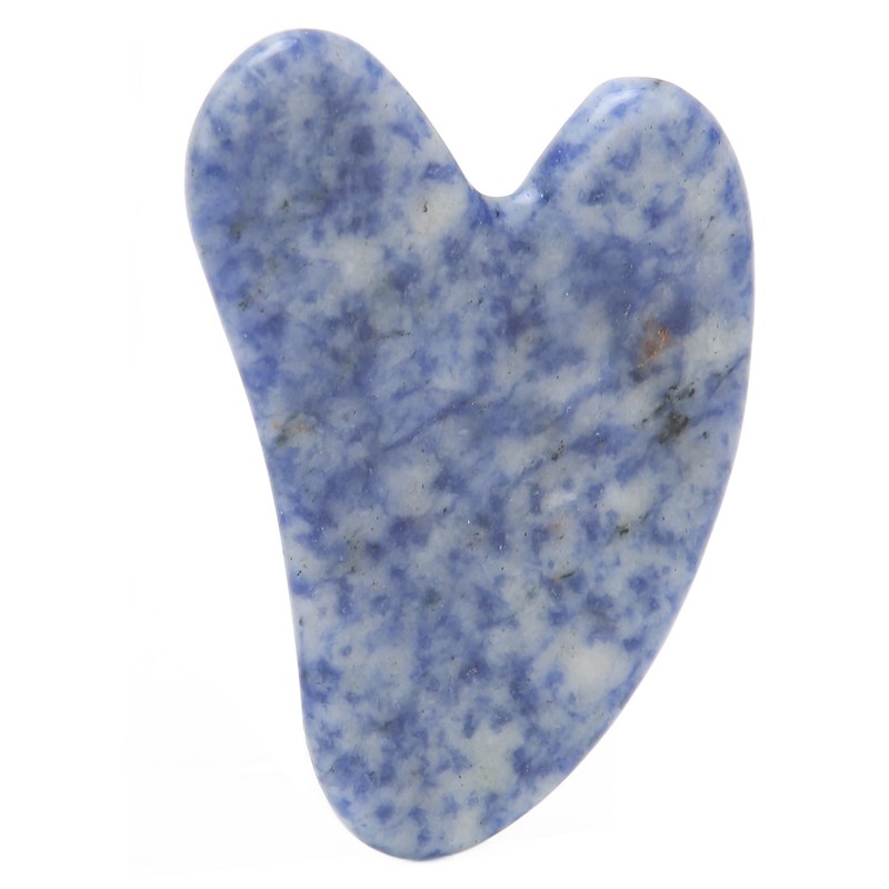 Multifunction Gua Sha Board Heart Shaped Smoothing Surfaces Facial Body